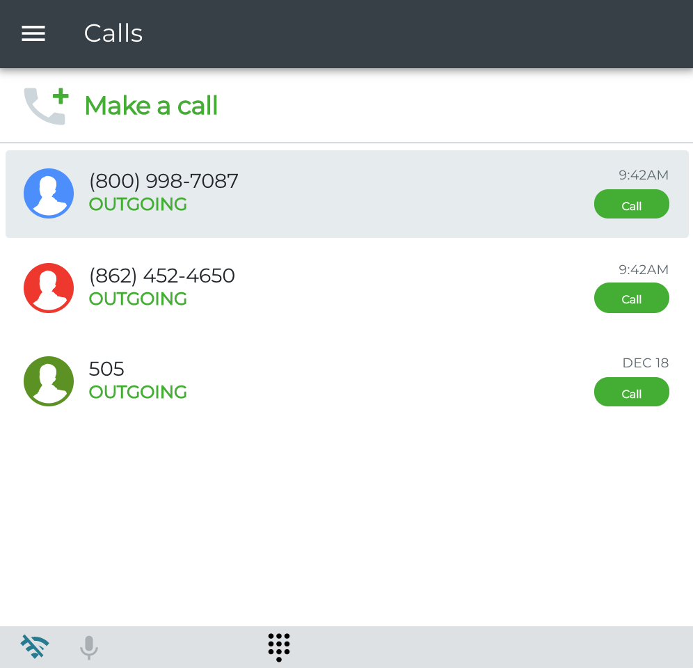 Calls App