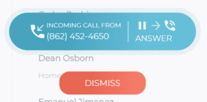 Incoming call