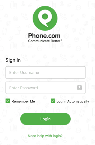 help with login