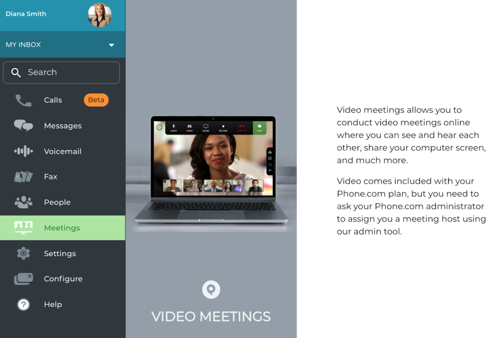 meetings page