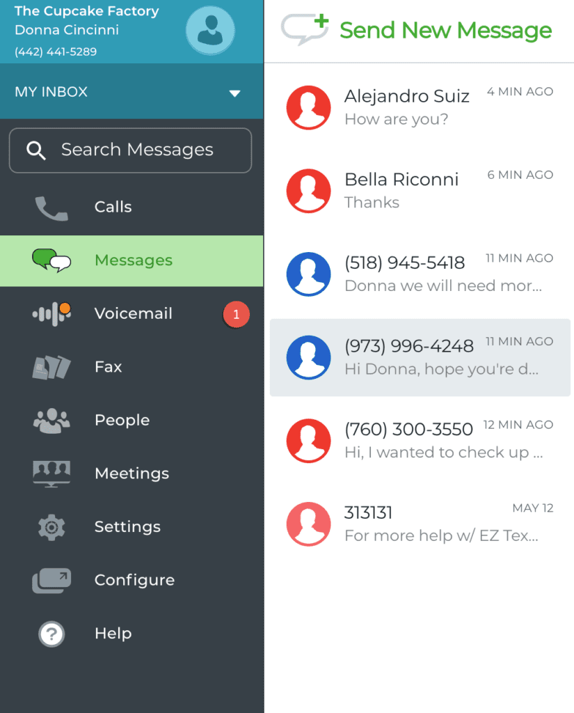 Search messages