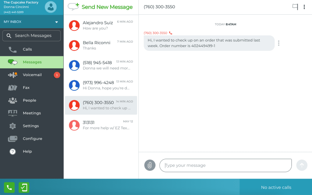 Message search