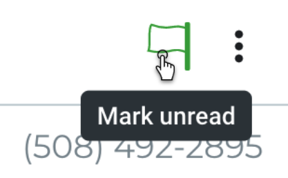 Mark unread