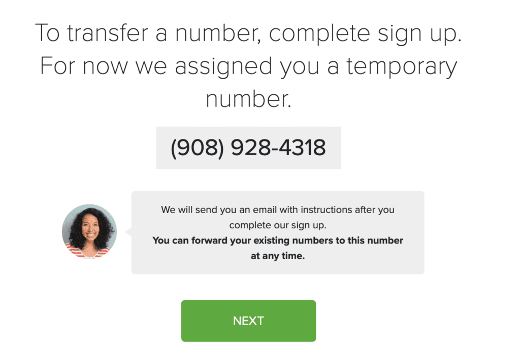 transfer a number