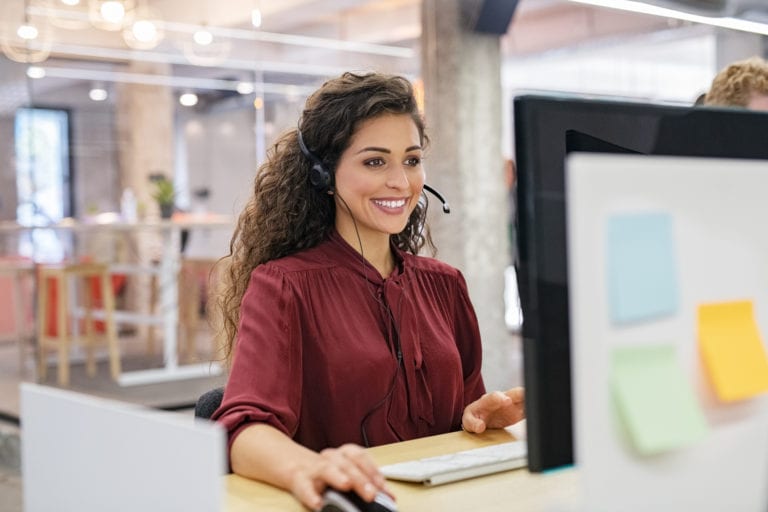 Receptionist service for small business