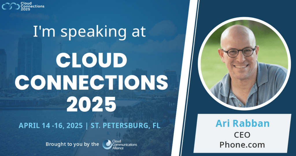 Cloud connections 2025 eventAri Rabban Speaker Graphic