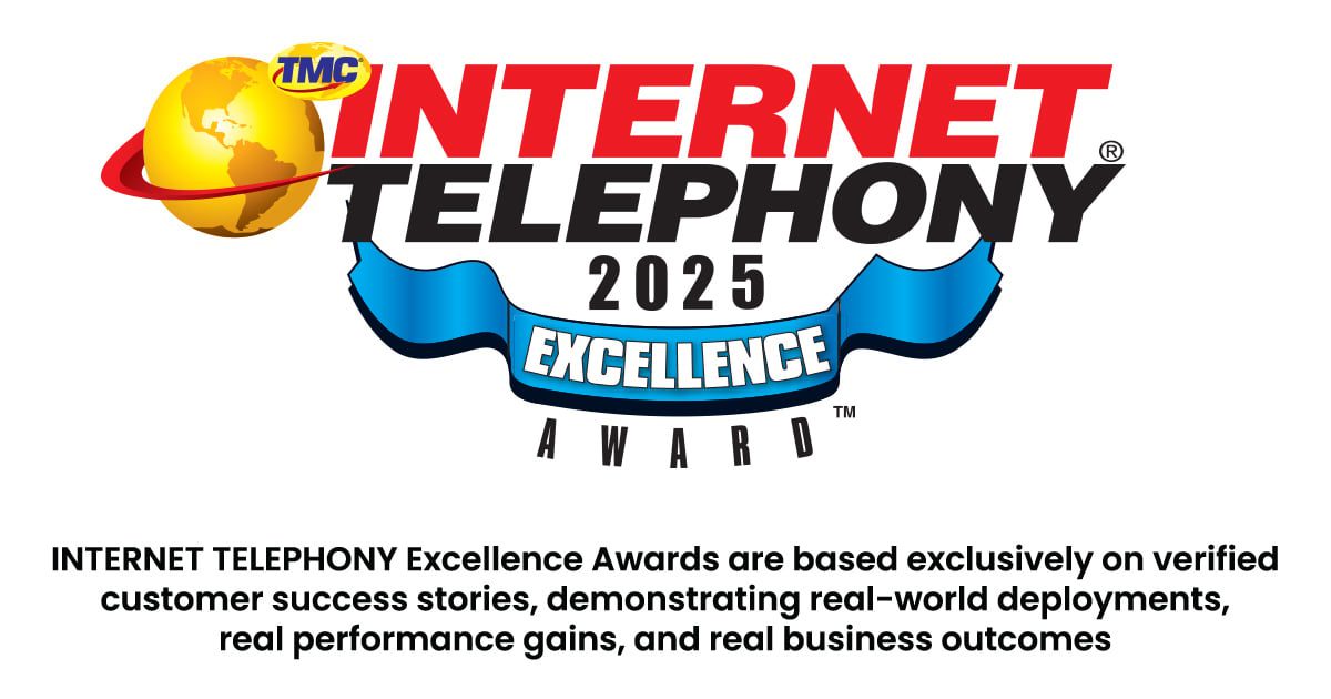 Phone.com Awarded the 2025 Internet Telephony Excellence Award
